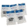 NEW LISTING! FREE SHIPPING! 5 L-Com TDG1026KS-C5E Shielded RJ45 Cat5E Coupler Keystone Feed-Thru NEW