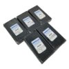 NEW LISTING! FREE EXPEDITED PRIORITY MAIL SHIPPING! 5 Serpac 25S,BK ABS Plastic Slope Enclosure with Battery Compartment 9V NEW