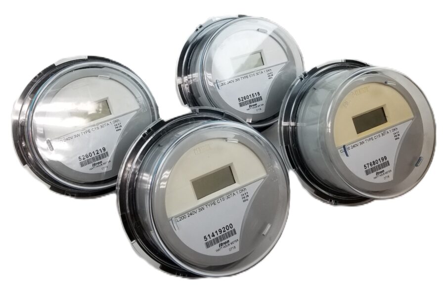 NEW LISTING! FREE SHIPPING! 4 Itron CL200 Solid State Electric Meter for Home & RV Pedestal 240V 3W Type C1S