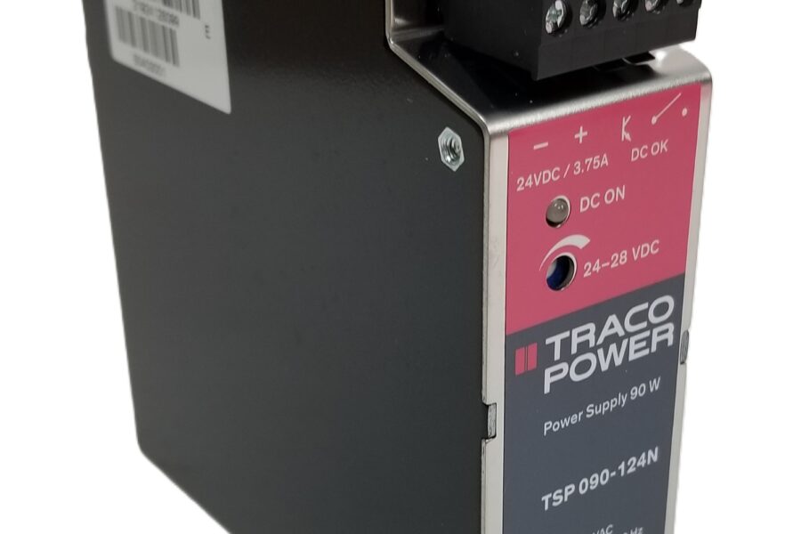NEW LISTING! FREE EXPEDITED PRIORITY MAIL SHIPPING! Traco Power TSP 090-124N DIN Rail Power Supply 24 VDC 90 W NEW