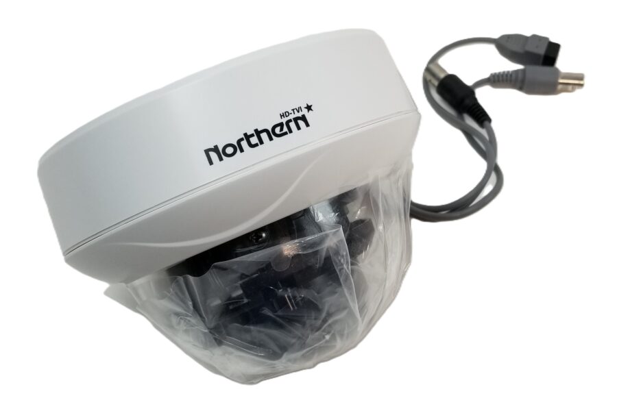NEW LISTING! FREE EXPEDITED PRIORITY MAIL SHIPPING! Northern TVID212IR2 HD-TVI/960H Full HD 1080p Varifocal 120′ IR Indoor Dome NEW