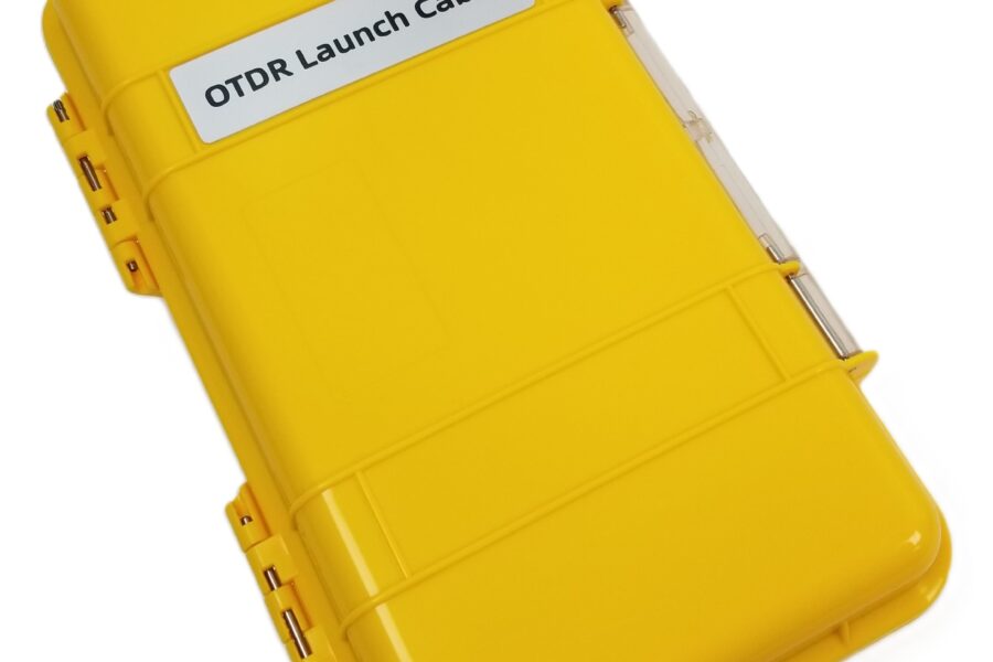 NEW LISTING! FREE EXPEDITED PRIORITY MAIL SHIPPING! OTDR Launch Cable Box SC/APC-SC/APC Connectors SM G652D 9/125um 1000m NEW