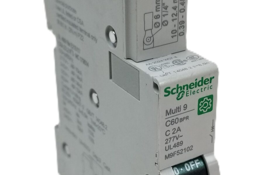 NEW LISTING! FREE EXPEDITED PRIORITY MAIL SHIPPING! Schneider Electric M9F52102 Mini Circuit Breaker Multi9 C60BPR 1-Pole 2A NEW