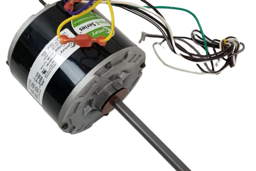 NEW LISTING! FREE SHIPPING! Century EM3728F Pro-E Series Condenser Fan Motor 1075RPM 208-230Vac 1/4HP NEW