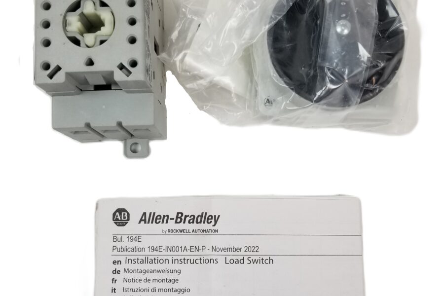 NEW LISTING! FREE EXPEDITED PRIORITY MAIL SHIPPING! Allen-Bradley 194E-E16-1753-4G Load Switch 16A 3-Pole OFF-ON 90° NEW