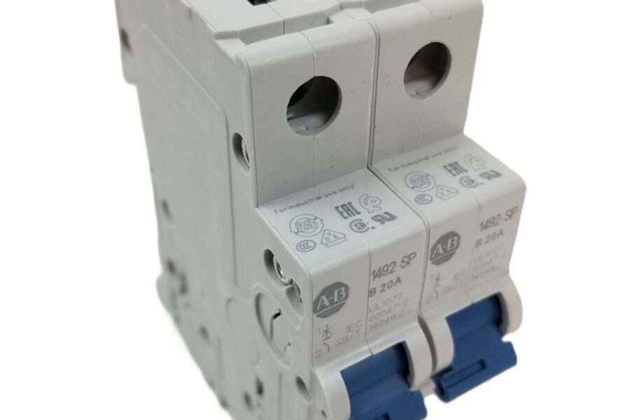 NEW LISTING! FREE EXPEDITED PRIORITY MAIL SHIPPING! 2 Allen-Bradley 1492-SPM1B200 Supplementary Protector 20A 1-Pole Trip Curve NEW