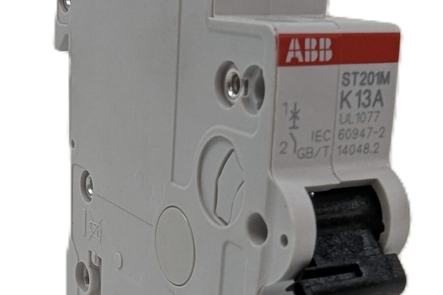 NEW LISTING! FREE SHIPPING! ABB ST201M-K13 Miniature Circuit Breaker DIN Rail Mount K Curve 1-Pole 13A NEW