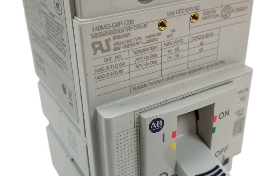 NEW LISTING! FREE EXPEDITED PRIORITY MAIL SHIPPING! Allen-Bradley 140MG-G8P-C30 Motor Protector Circuit Breaker 3Pole 30A 480Vac NEW