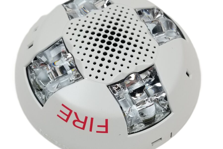 NEW LISTING! FREE EXPEDITED PRIORITY MAIL SHIPPING! Kidde EGCAVWF Ceiling Horn/Strobe 15-115cd WHITE w/ FIRE Marking NEW