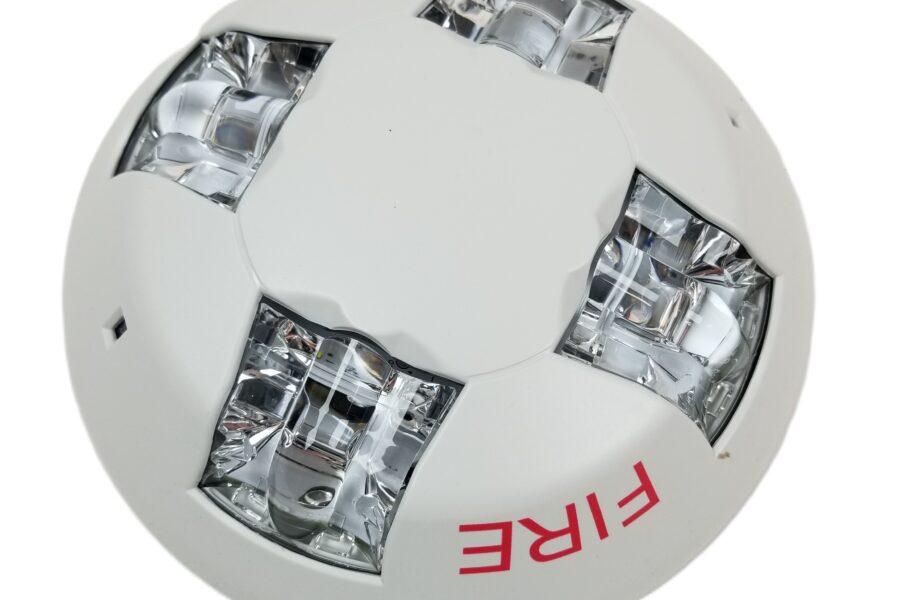 NEW LISTING! FREE SHIPPING! Kidde EGCVWF Ceiling Strobe 15-115cd WHITE w/ FIRE Marking NEW