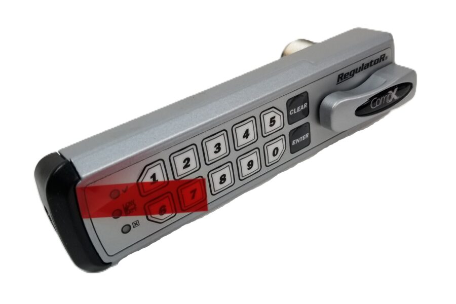 NEW LISTING! FREE EXPEDITED PRIORITY MAIL SHIPPING! CompX REG-M-L-3 Regulator Keyless Electronic Push Button Lock Left Hand NEW