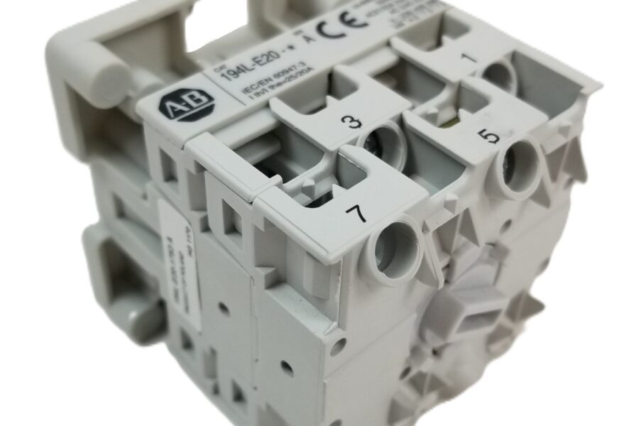 NEW LISTING! FREE EXPEDITED PRIORITY MAIL SHIPPING! Allen-Bradley 194L-E20-1753 Load Switch 20A 3 Poles OFF-ON 90° NEW