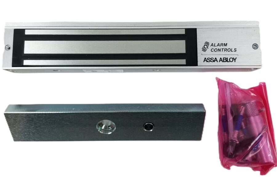 NEW LISTING! FREE EXPEDITED PRIORITY MAIL SHIPPING! Alarm Controls Assa Abloy 600S Single Magnetic Lock 600Lb Holding 12/24Vdc NEW