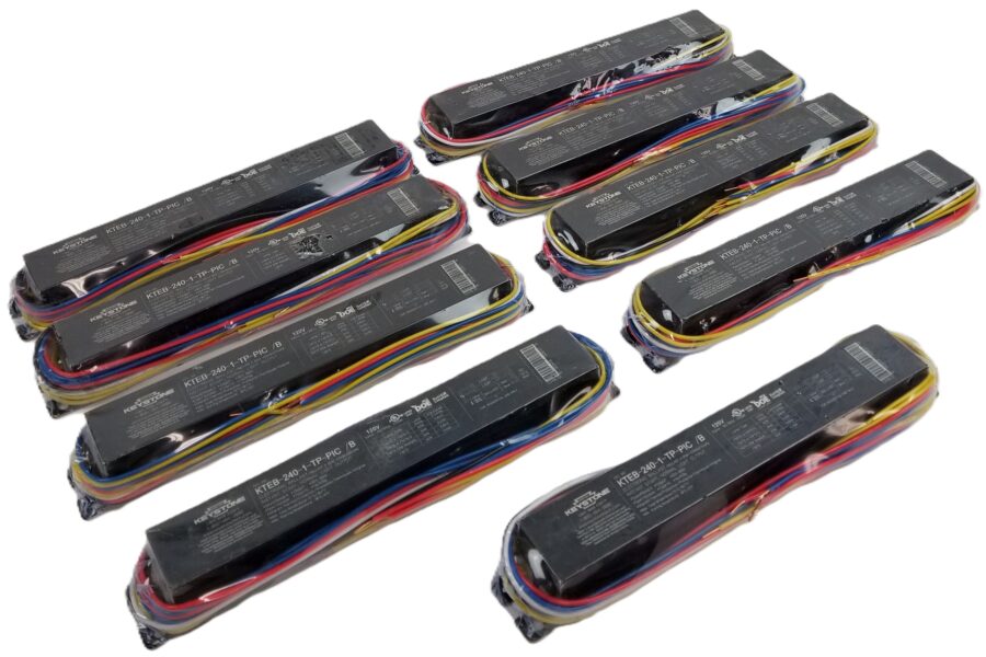 NEW LISTING! FREE SHIPPING! 9pc Keystone KTEB-240-1-TP-PIC /B Electronic Ballast 120V 50/60Hz 0.64Amps NEW