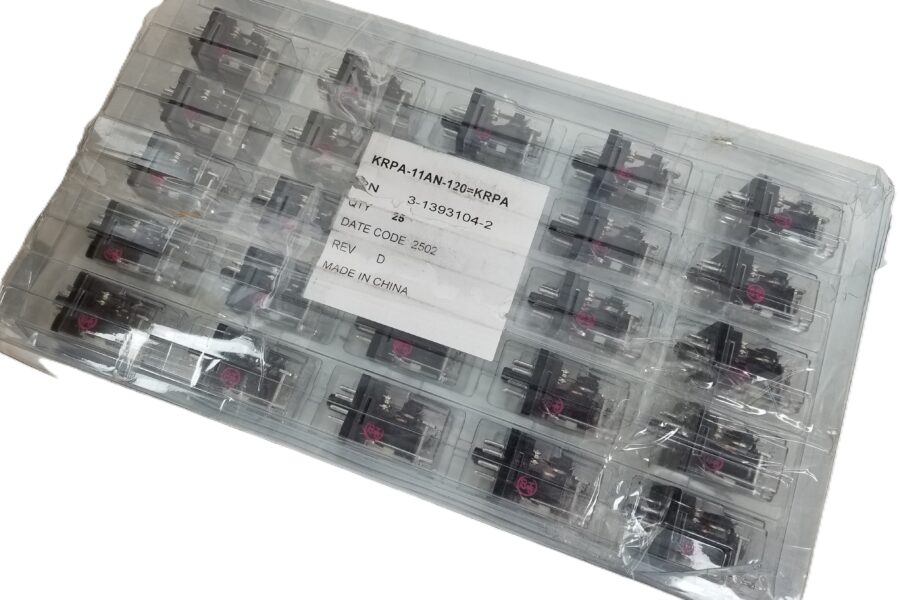 NEW LISTING! FREE SHIPPING! 25pcs TE Connectivity KRPA-11AN-120 Power Relay 120 VAC 10A 2 Form C DPDT-CO NEW