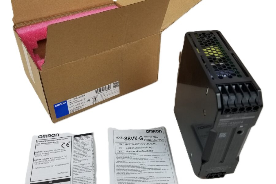 NEW LISTING! FREE SHIPPING! Omron S8VK-G12024 Power Supply 24V 120W 5A 85~264 VAC Input NEW on eBay!