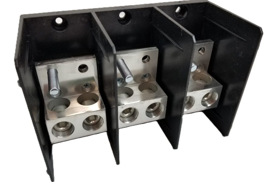 NEW LISTING! FREE SHIPPING! Marathon 1453597 Power Distribution Block 3-Pole 380A 600V NEW