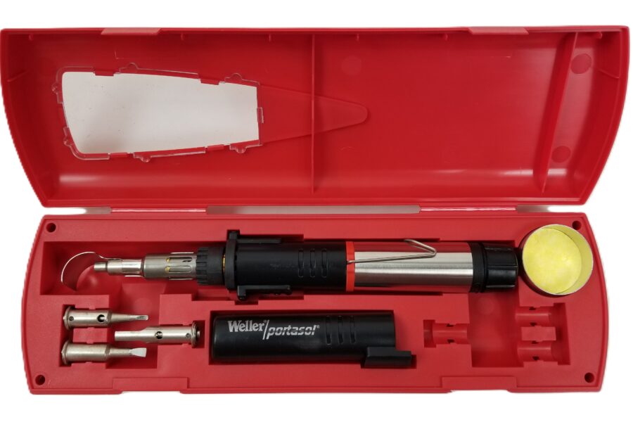 NEW LISTING! FREE SHIPPING! Weller PSI100K Portasol Self-Igniting Soldering Iron Kit Cordless NEW
