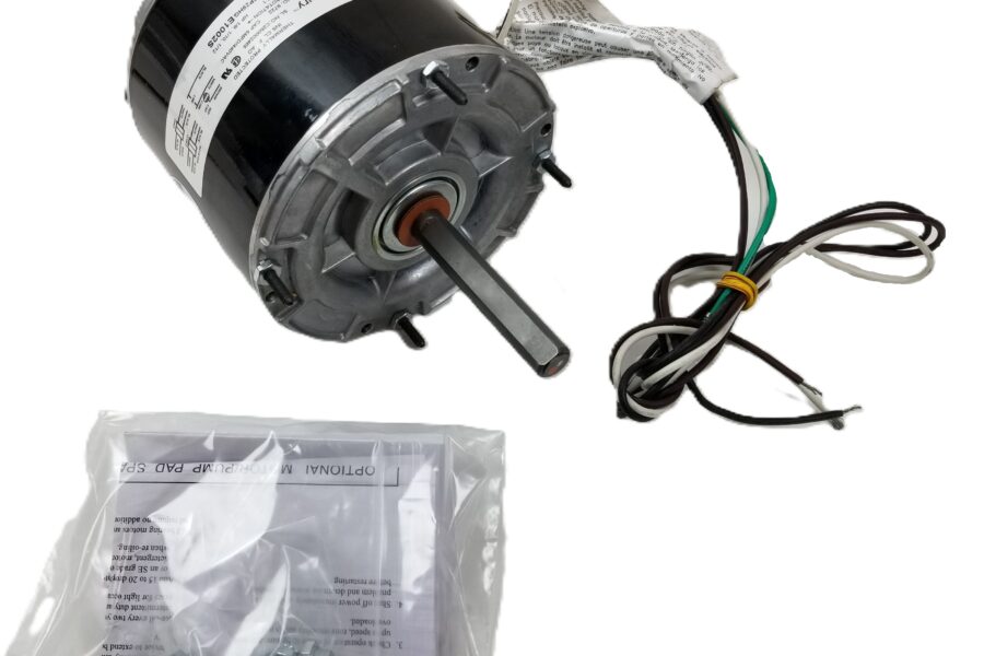 NEW LISTING! FREE SHIPPING! Century 9722 Multi-HP Condenser Fan Motor 1/8 1/10 1/12HP 1075RPM 208-230Vac NEW