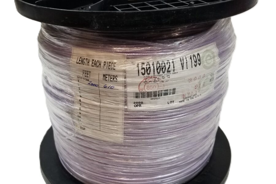 NEW LISTING! FREE SHIPPING! 3000ft Alpha 15010021 VI199 Coax Cable 26AWG 7/34 SPC FEP w/Stranded Center NEW