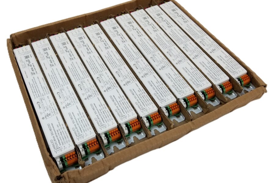 NEW LISTING! FREE SHIPPING! 10 eldoLED 30U-M2Z0D DUALdrive Constant Current LED Driver 2Ch 30W 120-277V NEW