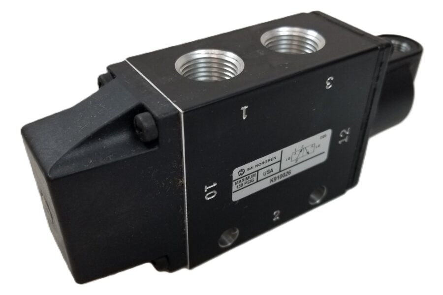 NEW LISTING! FREE SHIPPING! IMI Norgren K910026 Pneumatic Control Valve w/o Solenoid 150 PSIG NEW
