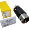 NEW LISTING! FREE SHIPPING! Hubbell CS6365C Locking Plug Connector 50A 125/250Vac 3Pole 4Blade Grounding NEW