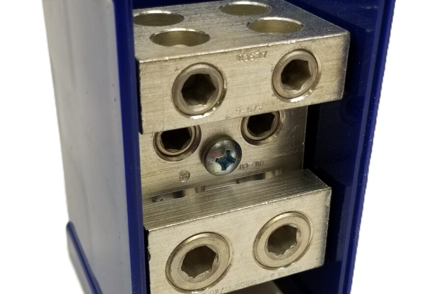 NEW LISTING! FREE SHIPPING! Ilsco LDB-24-500 Power Distribution Block 1-Pole 760A 600VAC NEW