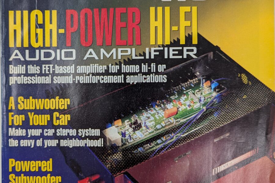 NEW LISTING! FREE SHIPPING! Electronics Now Magazine Oct 1995 High-Power Hi-Fi Audio Amplifier Car Subwoofer https://ebay.io/m/5h4qAF