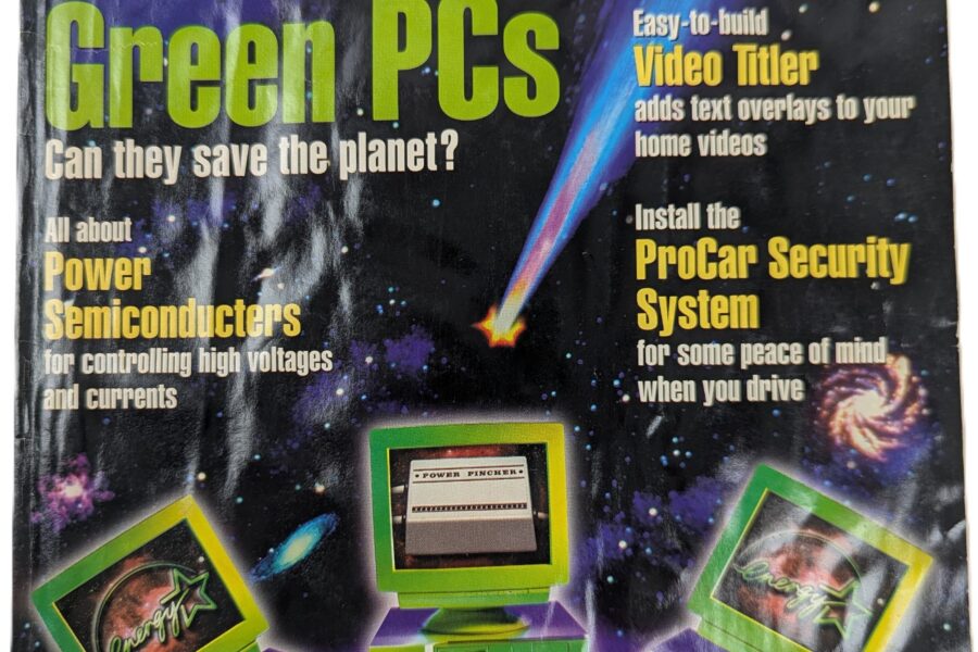 NEW LISTING! FREE SHIPPING! Electronics Now Magazine May 1995 Power Semiconductors Video Titler Car Security