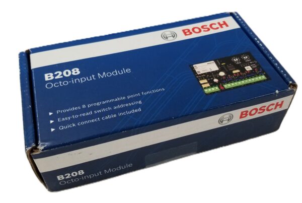 NEW LISTING! FREE SHIPPING! Bosch B208 SD12 Octo-input Expansion Module 8-Input NEW