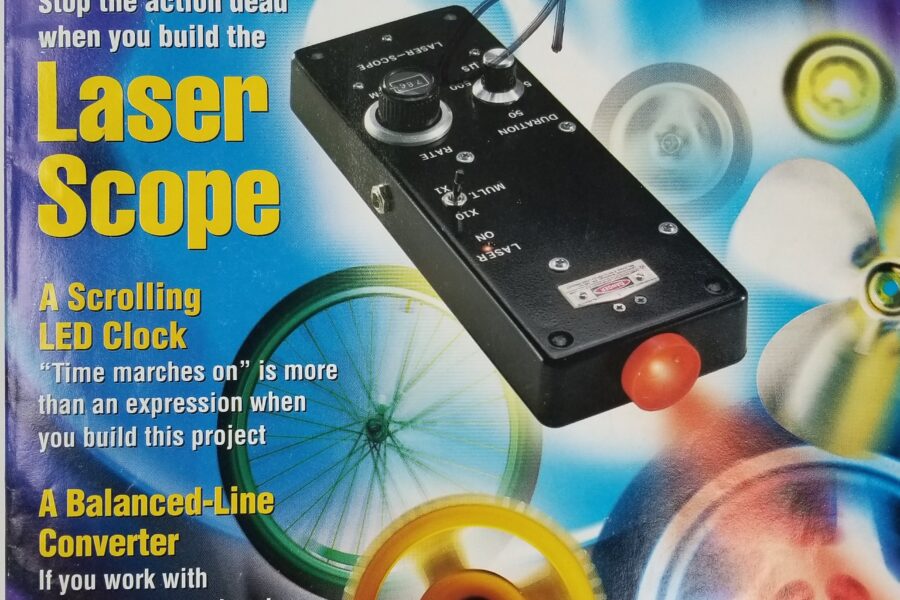 NEW LISTING! FREE SHIPPING! Electronics Now Magazine Dec 1999 Laser Scope Scrolling LED Clock Dig Modulation