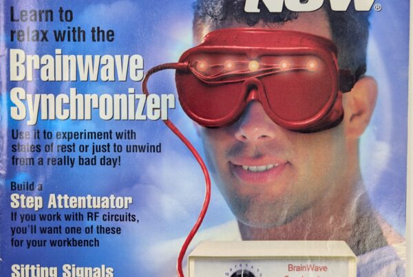NEW LISTING! FREE SHIPPING! Electronics Now Magazine April 1999 Brainwave Synchronizer Signals from Noise