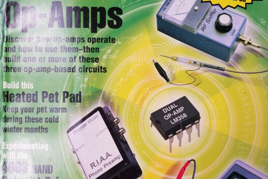 NEW LISTING! FREE SHIPPING! Popular Electronics Magazine February 1998 Hands On Op-Amps Build Heated Pet Pad