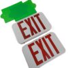 NEW LISTING! FREE SHIPPING! Lithonia EXRG LED EXIT Sign Red/Green Interchangable Dual Voltage 120-277VAC NEW