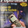 NEW LISTING! FREE SHIPPING! Poptronics Magazine January 2000 Caller-ID Electronic Security Vehicle Watchdog
