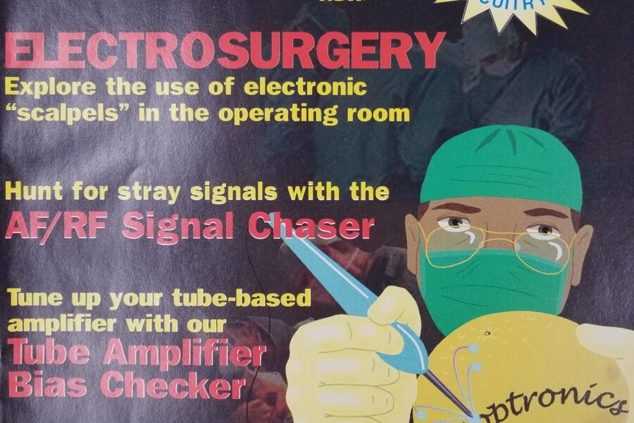 NEW LISTING! FREE SHIPPING! Poptronics Magazine November 2000 Electrosurgery AF/RF Signal Chaser Robot Brain