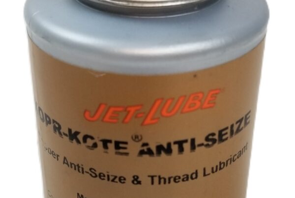 NEW LISTING! FREE SHIPPING! 4oz Jet-Lube Kopr-Kote 10055 Copper Bronze AntiSeize Lubticant Paste wBrush NEW