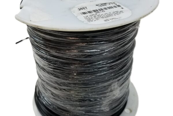 NEW LISTING! FREE SHIPPING! 1000′ Alpha 3057 BK001 16AWG Stranded HookUp Wire Black PVC UL1007/1569 300V NEW