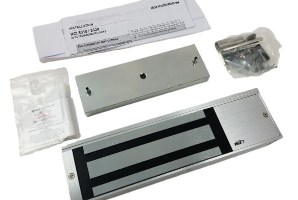 NEW LISTING! FREE SHIPPING! RCI 8310×28 Electromagnetic Lock MultiMag 1200lbs Holding Force 12/24Vdc NEW