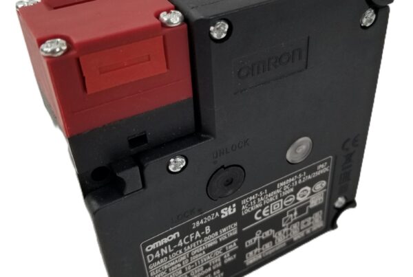 NEW LISTING! FREE SHIPPING! Omron D4NL-4CFA-B Guard Lock Safety-Door Switch 3A 24Vdc DPST-NO/NC+DPST-NC NEW NEW LISTING! FREE SHIPPING! Omron D4NL-4CFA-B Guard Lock Safety-Door Switch 3A 24Vdc DPST-NO/NC+DPST-NC NEW