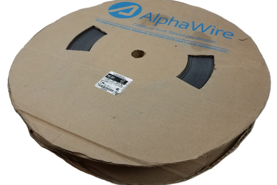 NEW LISTING! FREE SHIPPING! 125′ Alpha Wire FIT 221 Heatshrink Tubing Spool Polyolefin 1-1/2″ F22111/2 NEW