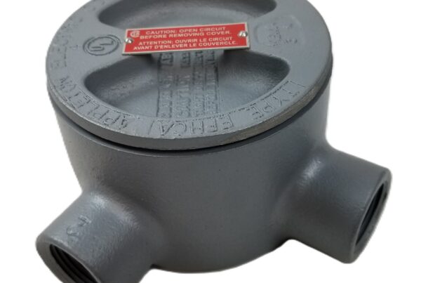 NEW LISTING! FREE SHIPPING! Emerson GRHL75 GR Conduit Outlet Box Explosion Proof 3/4Inch Mall Iron Mat. NEW NEW LISTING! FREE SHIPPING! Emerson GRHL75 GR Conduit Outlet Box Explosion Proof 3/4Inch Mall Iron Mat. NEW