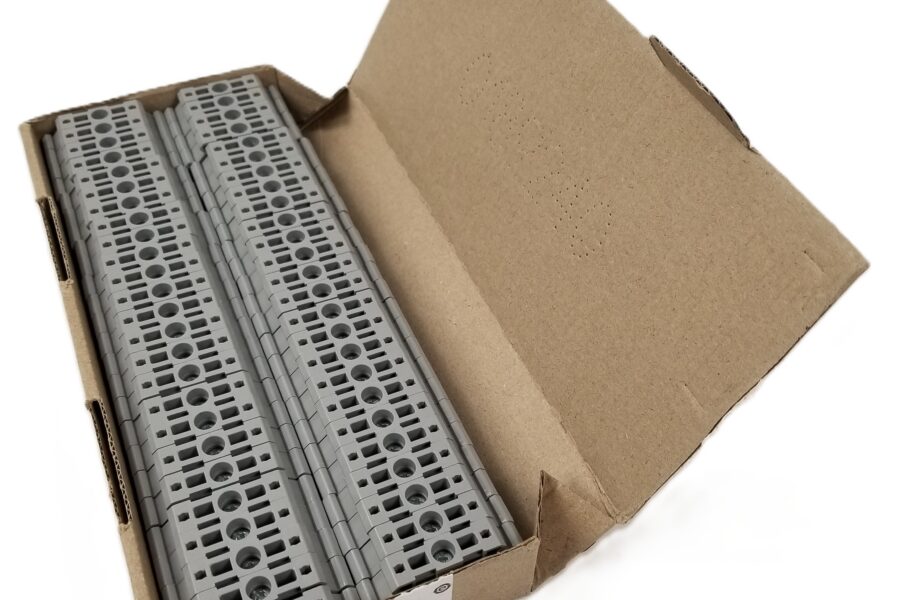 NEW LISTING! FREE SHIPPING! 50 Phoenix Contact 0800886 Terminal Block End Bracket 9.5mm Width NEW