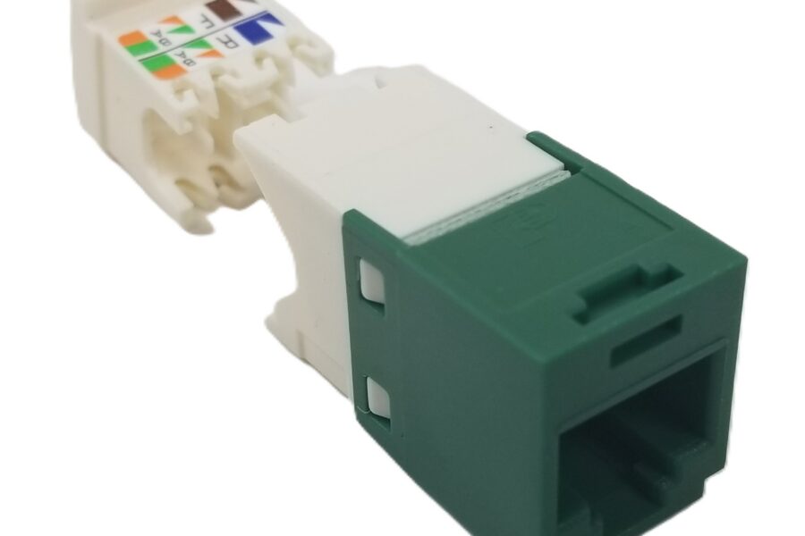 NEW LISTING! FREE SHIPPING! Panduit CJ688TGGR Modular Ethernet Connector Jack 8p8c RJ45 Unshielded CAT6  NEW