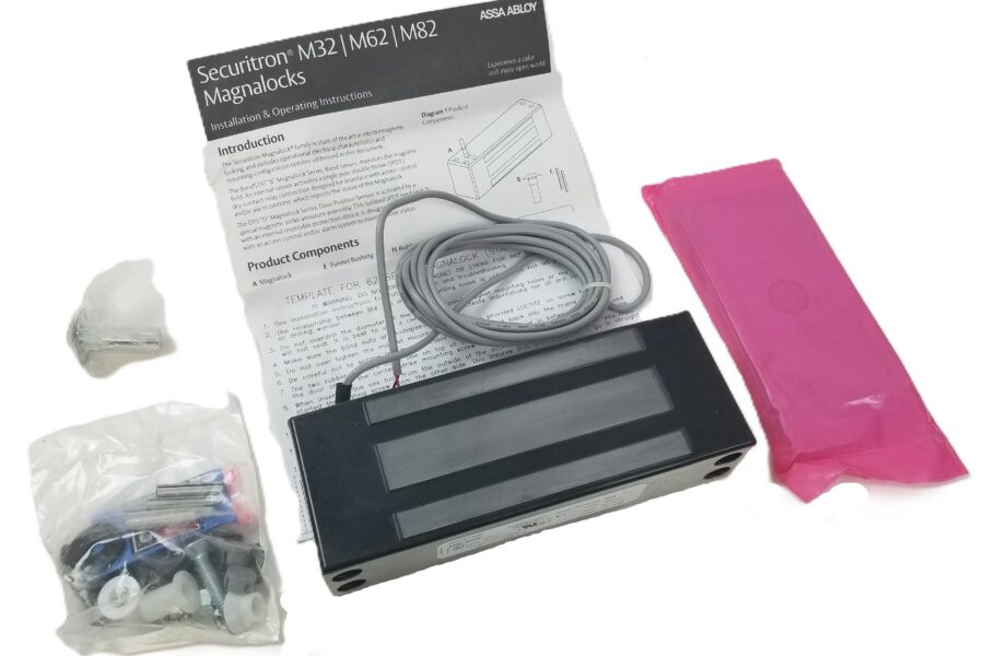 NEW LISTING! FREE SHIPPING! Assa Abloy Securitron M62 Magnalock 1200lbs 12/24Vdc 250/150mA DirectMounted NEW