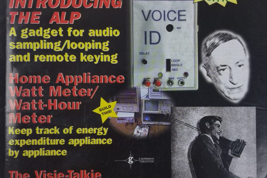 NEW LISTING! FREE SHIPPING! Poptronics Magazine April 2002 Audio Sampling Home Appliance Watt Meter Magnetic