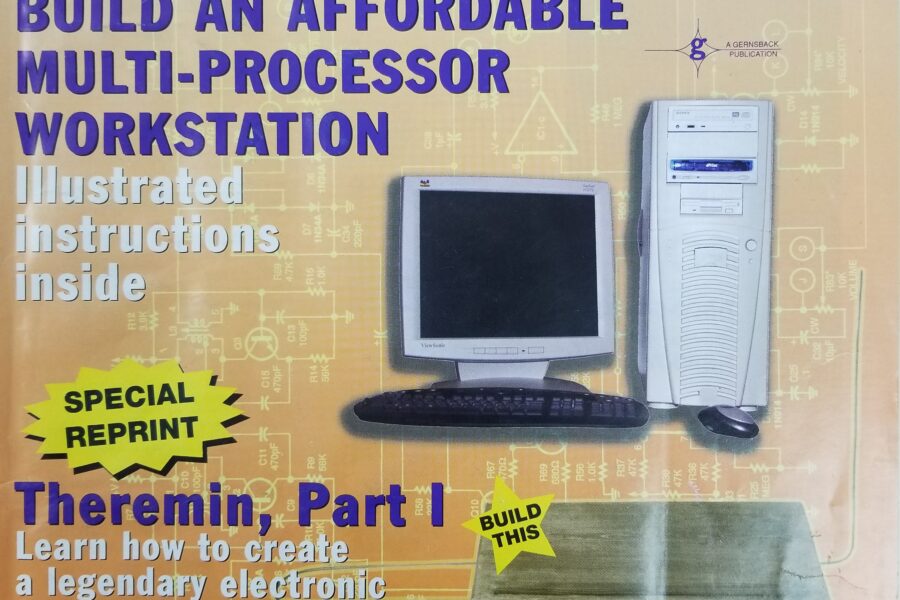 NEW LISTING! FREE SHIPPING! Poptronics Magazine October 2002 Theremin Sundials Salvaging Parts PIC Control