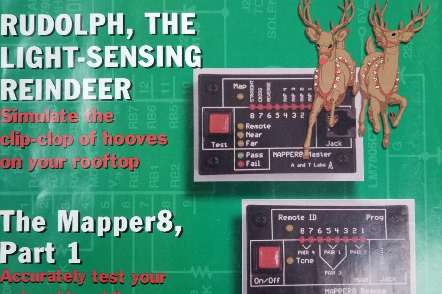 NEW LISTING! FREE SHIPPING! Poptronics Magazine December 2002 Rudolph Light Sensing SSB Modulation CableTest