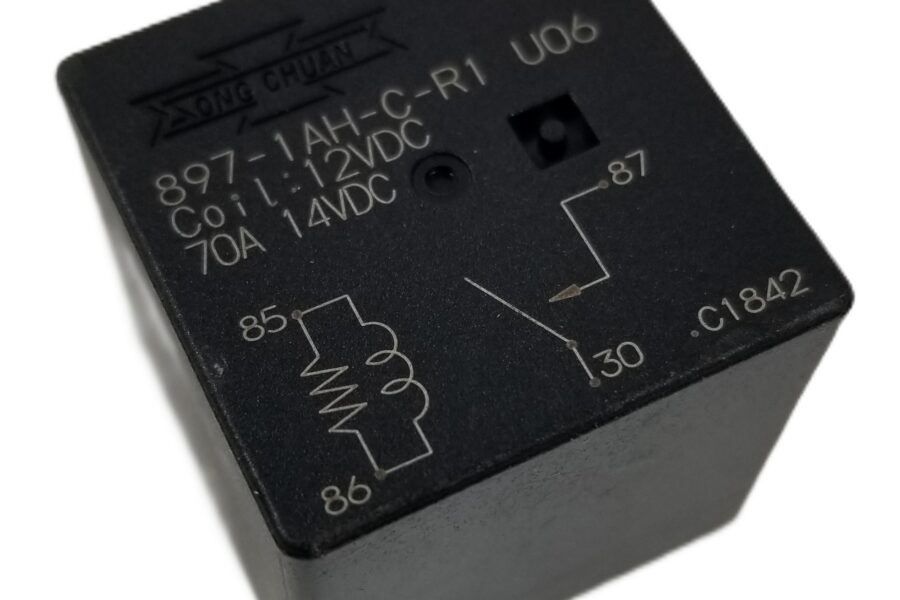 NEW LISTING! FREE SHIPPING! 20 Song Chuan 897-1AH-C-R1 U06 Automotive Relay 14VDC 70A 12VDC Coil NEW
